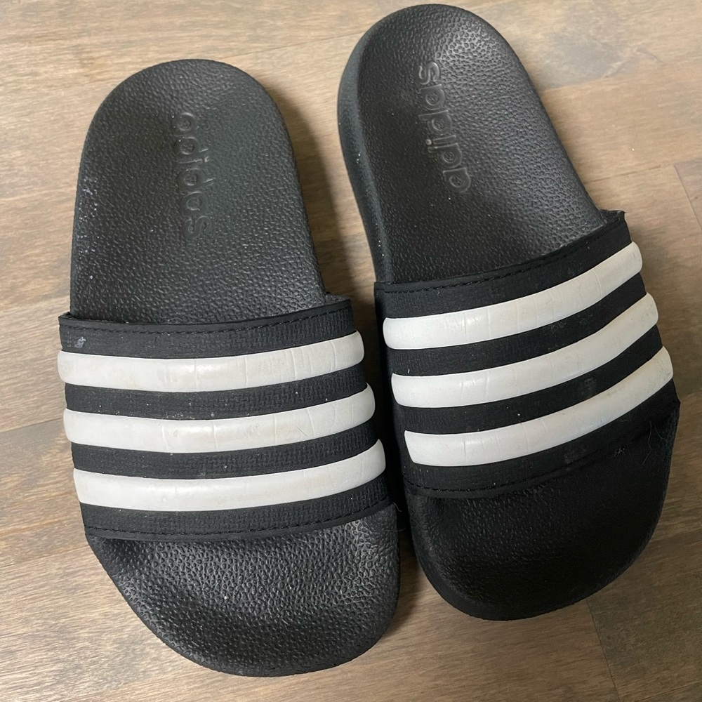 Adidas Toddler size 11 flip flops